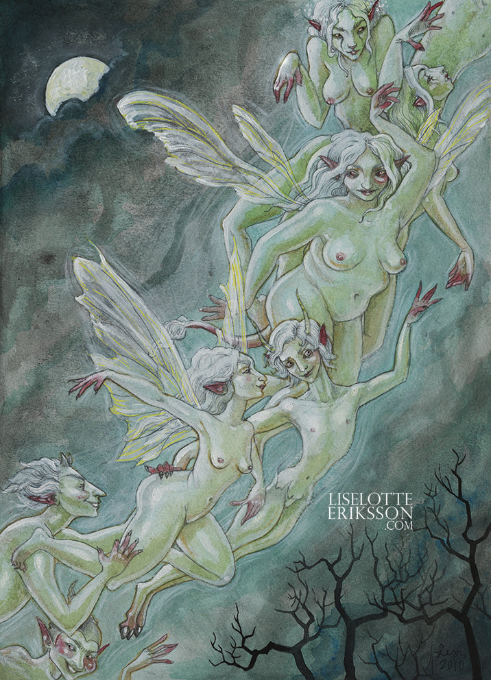 'A Faerie Host' - A4 print
