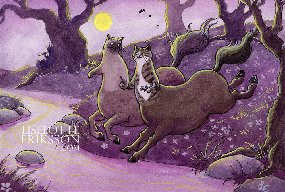'Cattaurs' Original Illustration