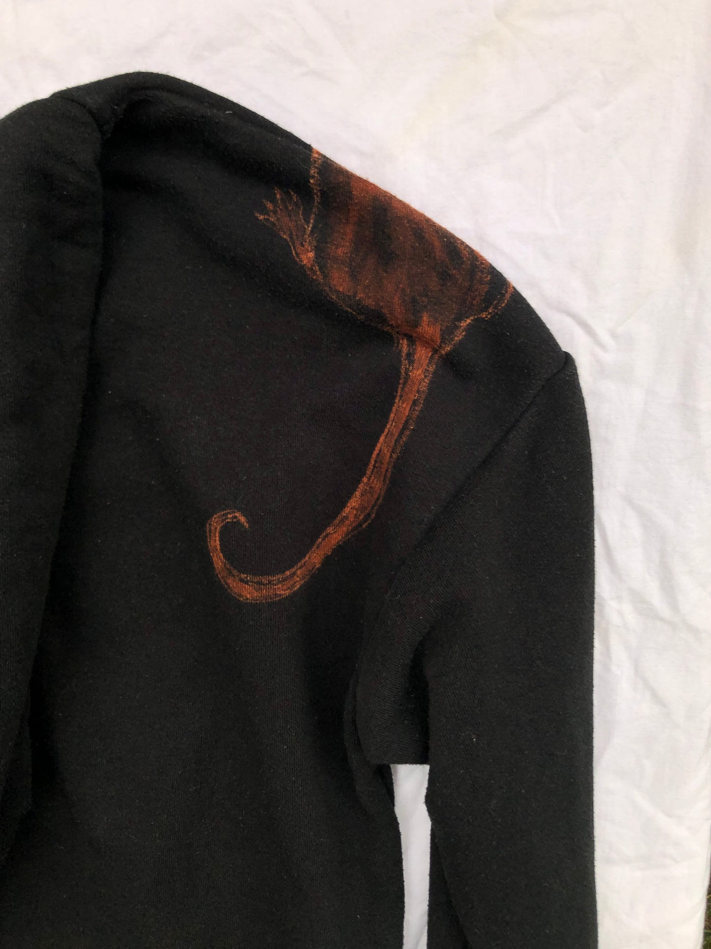 ‘Rat Parent Hoodie II' one of a kind upcycled hoodie (size: S)