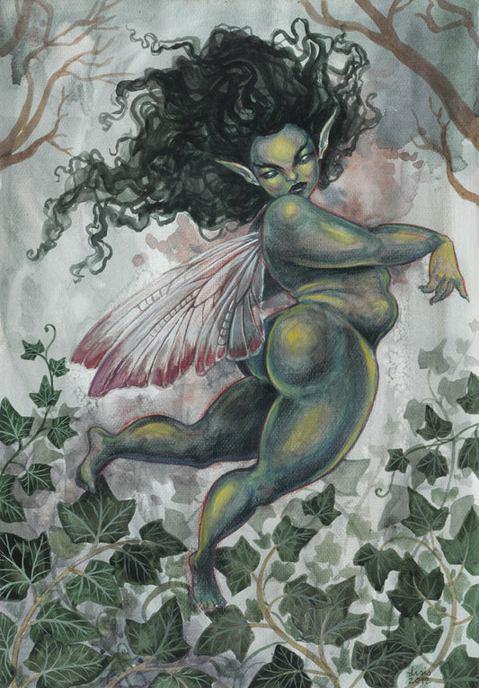 'Ivy Fairy' - A4 print