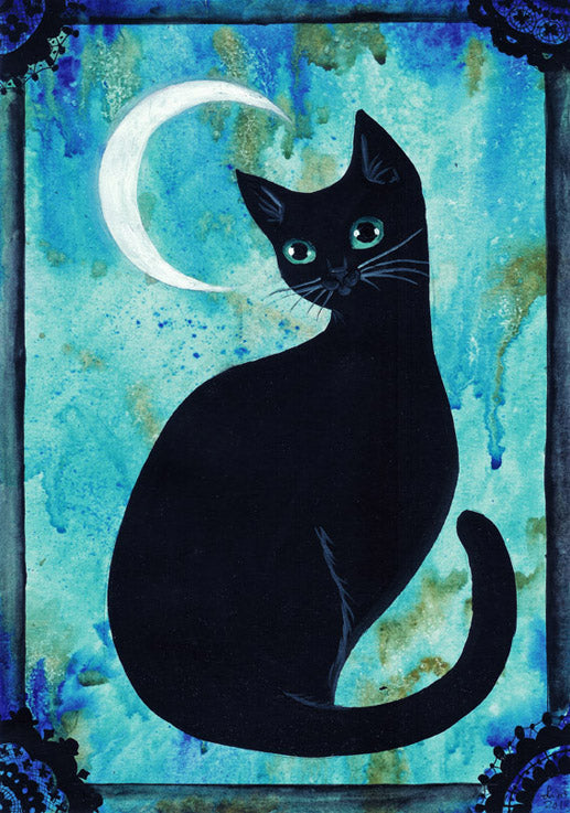 'Minnaloushe' - A4 print
