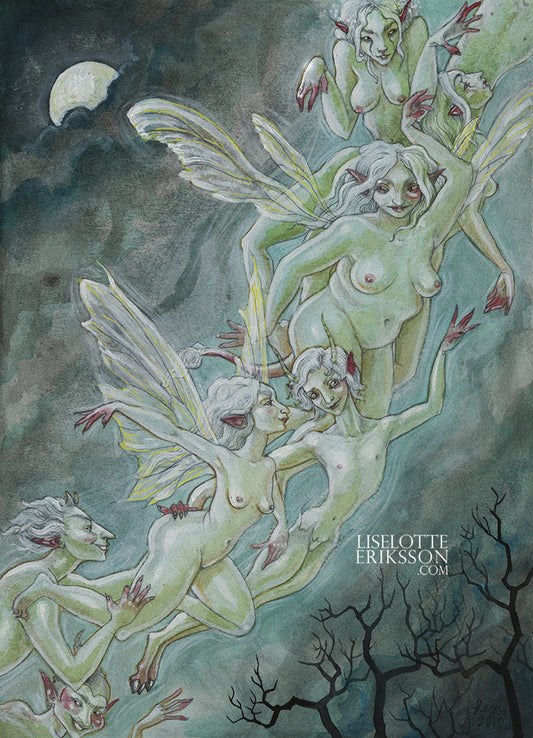'A Faerie Host' - A4 print