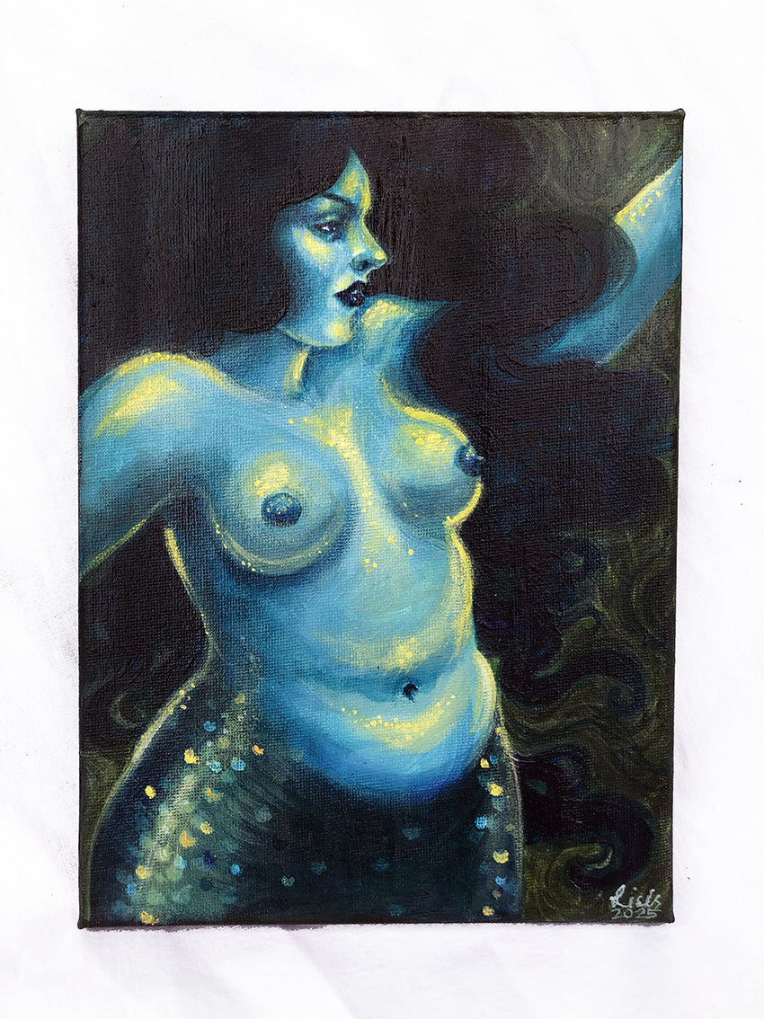 ‘Deep Sea Mermaid' Original Painting