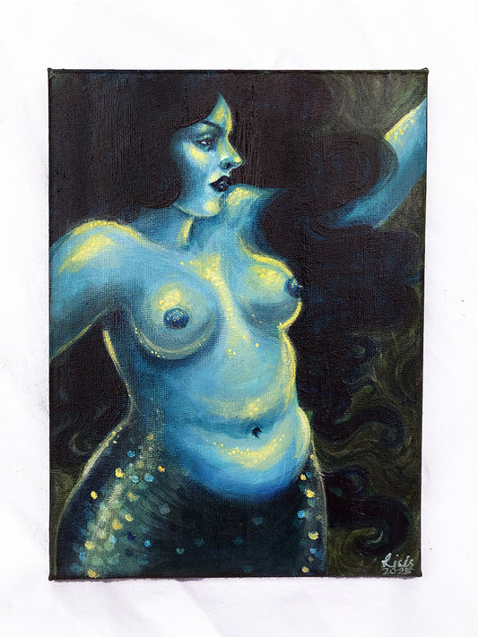 ‘Deep Sea Mermaid' Original Painting