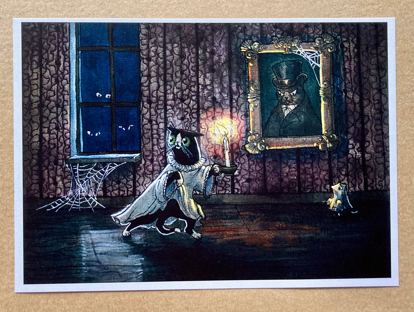 'Scaredy Cat' - A5 print