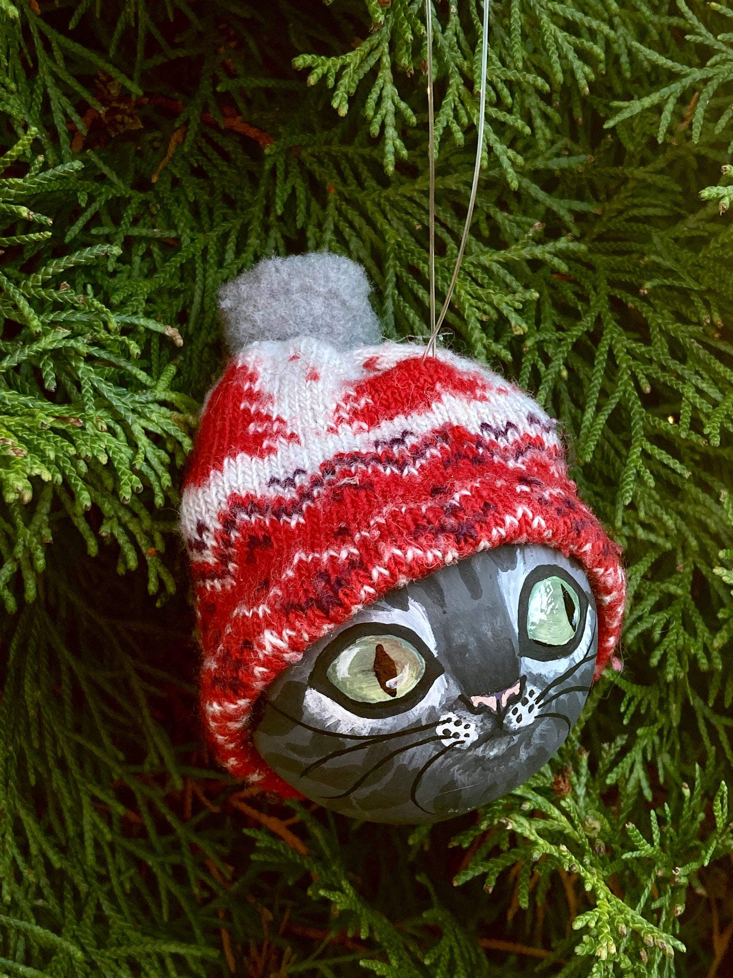 Unique Kitty Yule Tree Ornament (3 available colours)