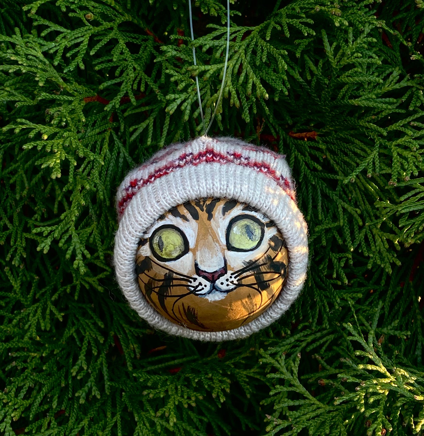 Unique Kitty Yule Tree Ornament (3 available colours)