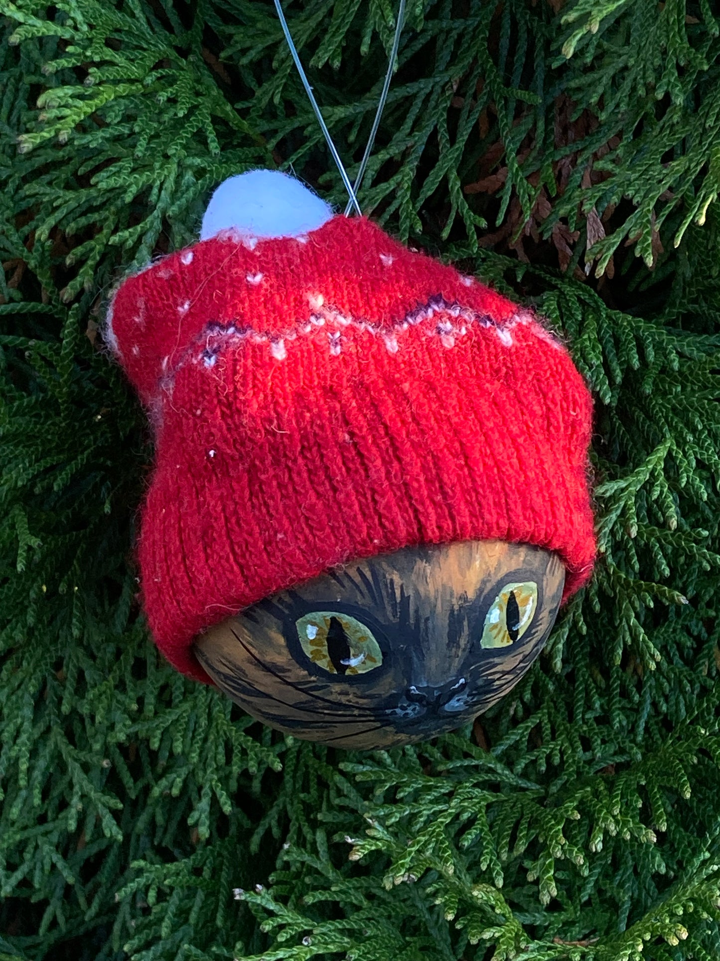 Unique Kitty Yule Tree Ornament (3 available colours)