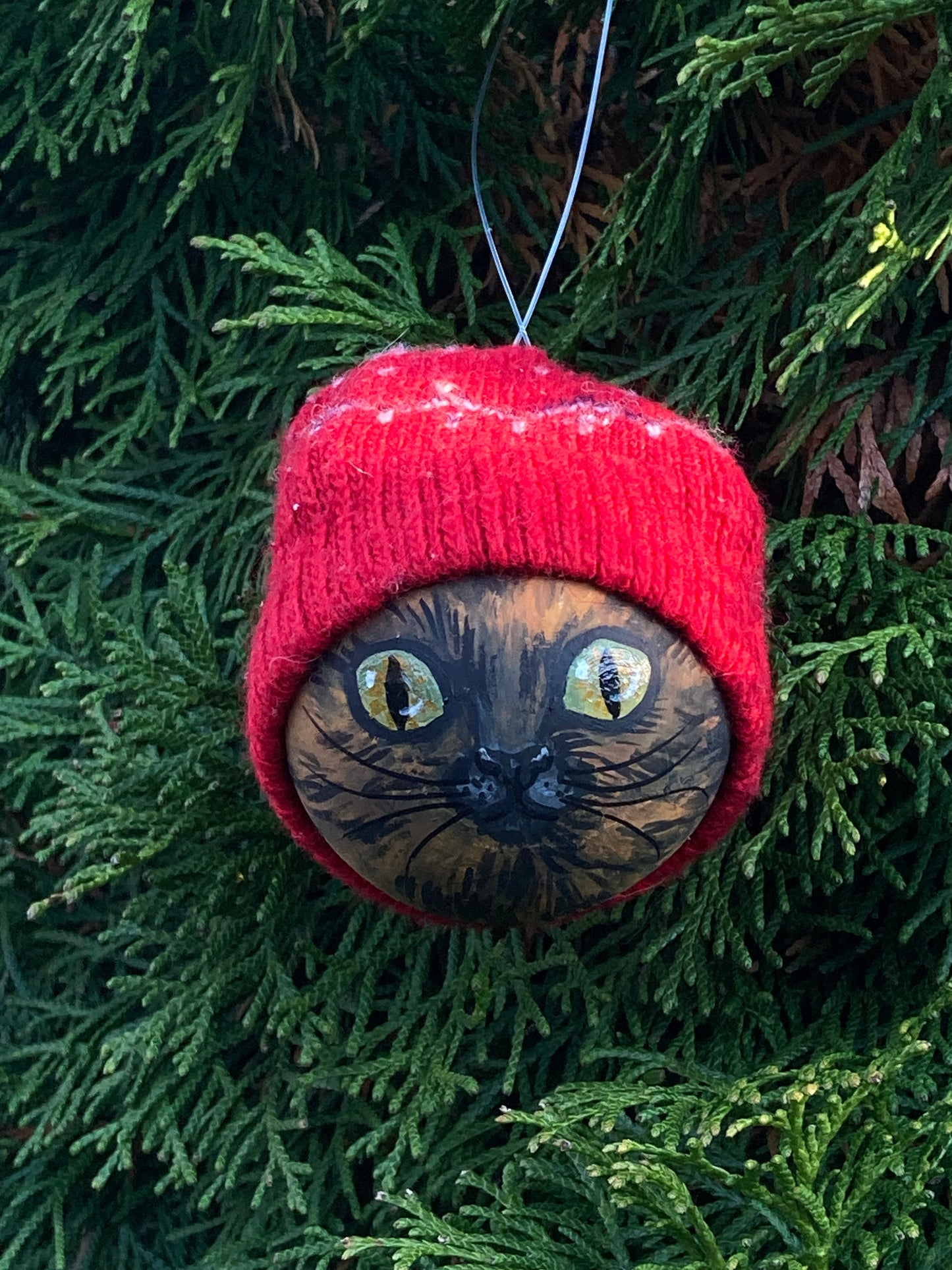 Unique Kitty Yule Tree Ornament (3 available colours)