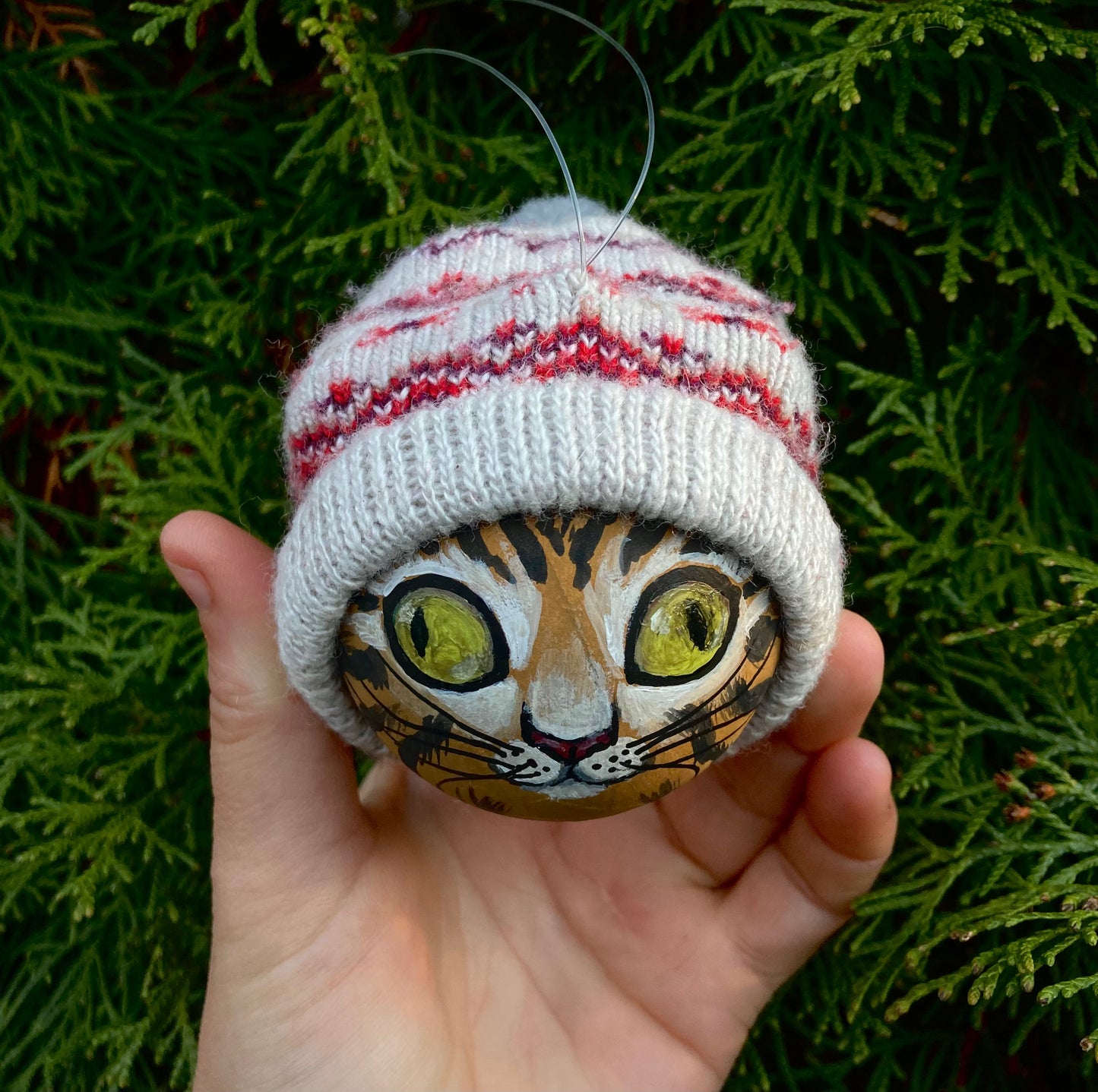 Unique Kitty Yule Tree Ornament (3 available colours)