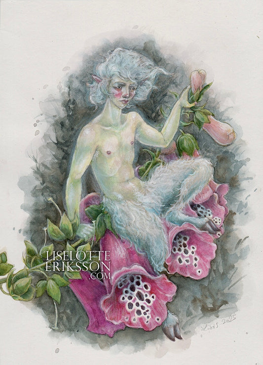 ‘Foxglove Faun' Original Painting
