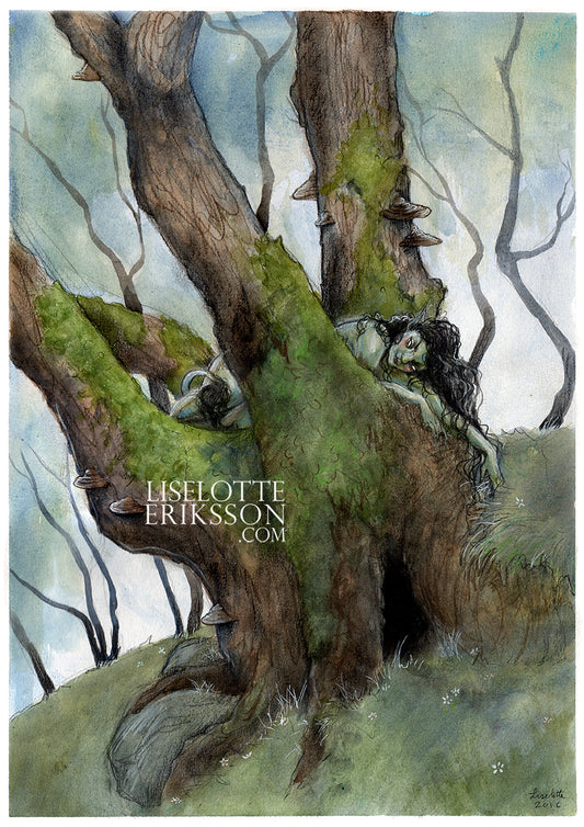’Tree Dweller' - A4 print