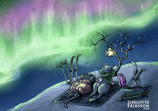 ‘Northern Lights' - A4 print