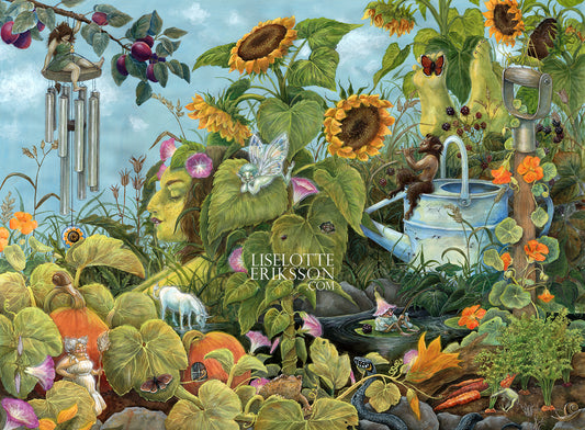 ‘The Garden in Late August' - A3 print