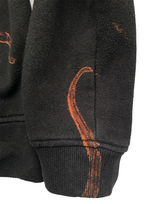 ‘Rat Parent Hoodie II' one of a kind upcycled hoodie (size: S)