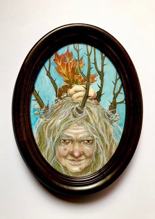 ’Autumn Rest' Original Framed Painting
