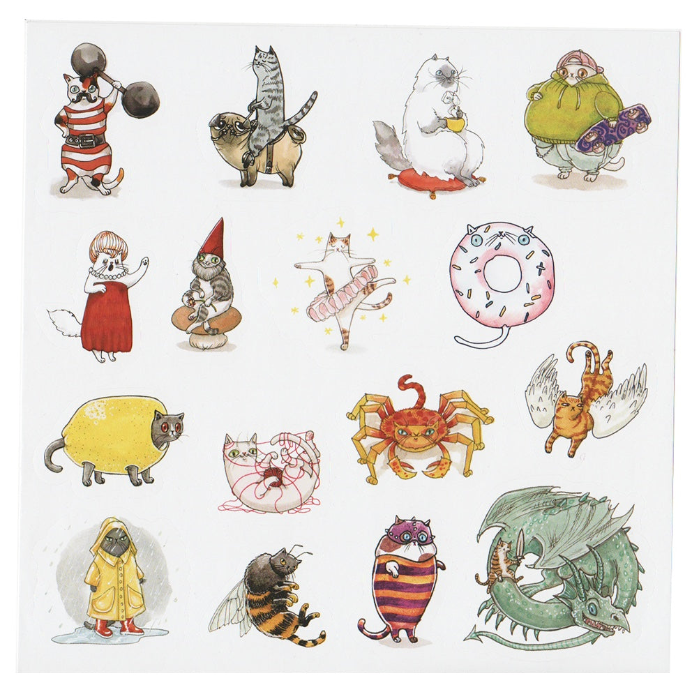 ‘Cats' sticker sheet