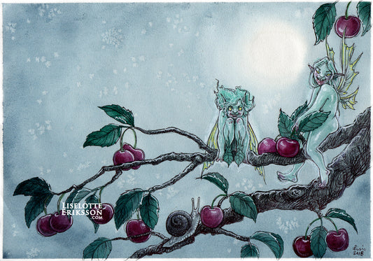'Cherry-Time' Original Painting
