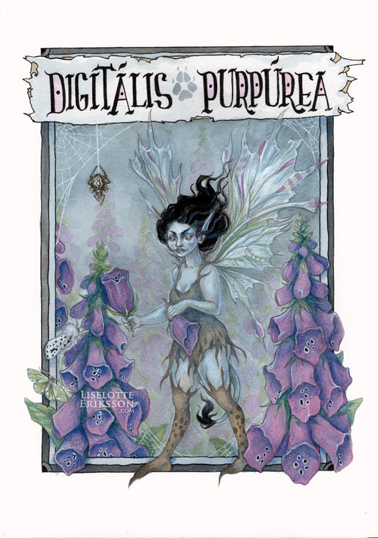 'Foxgloves' Original Painting