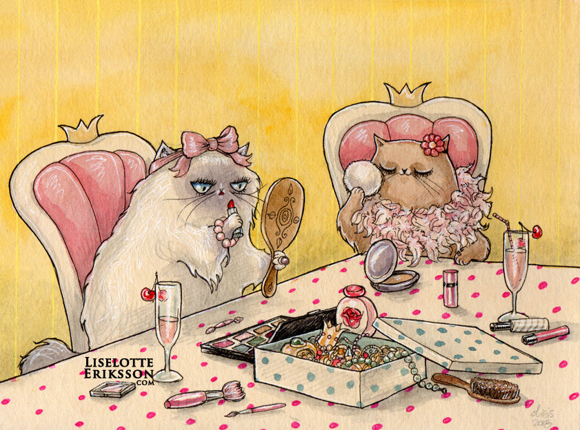 'Getting Ready' - A4 print
