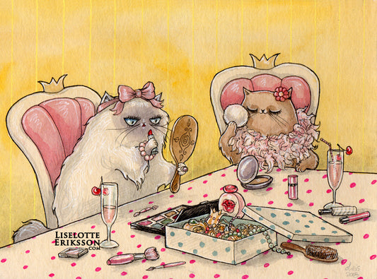 'Getting Ready' - A4 print