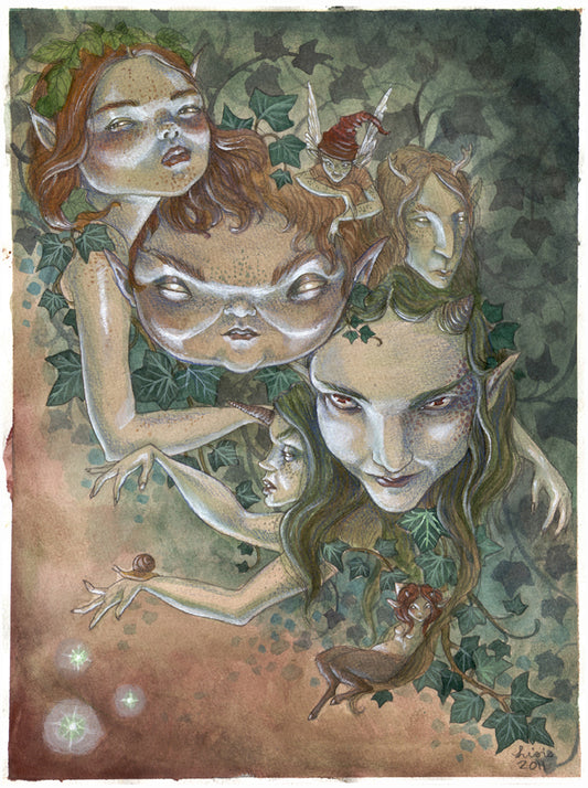 ‘Ivy Bunch' Original Painting
