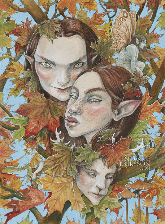 'Maple' - A4 print