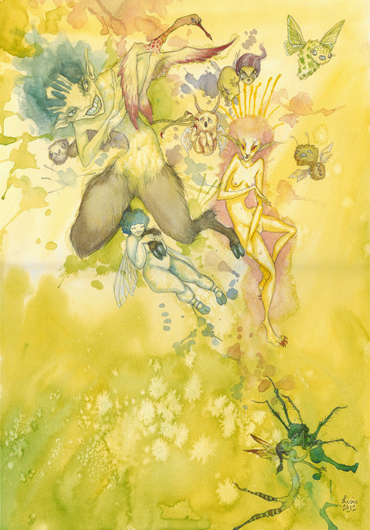 'A Motley Crew' Original Painting