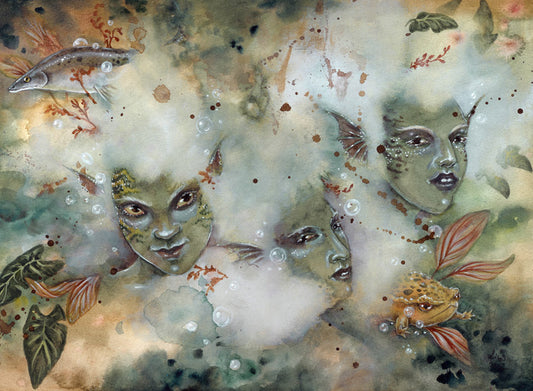 'Murky Waters' Original Painting