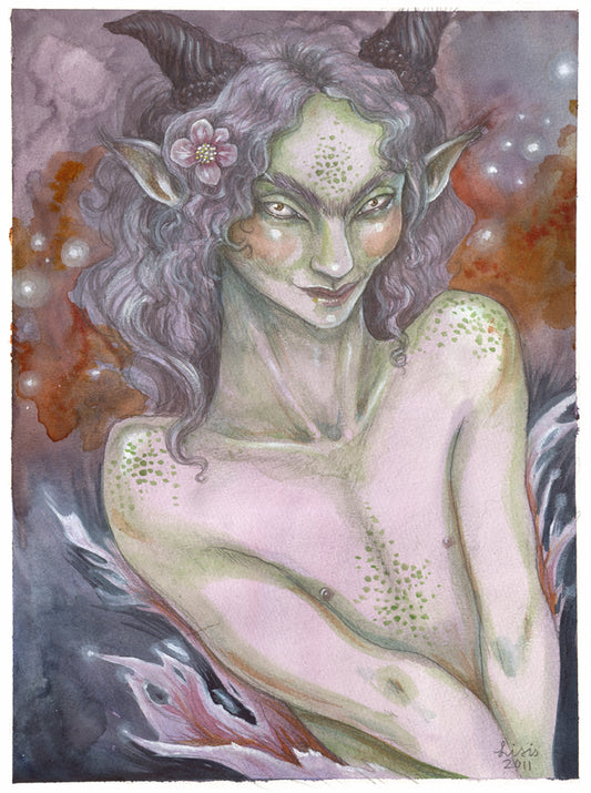 ‘Lilac Faun' Original Painting