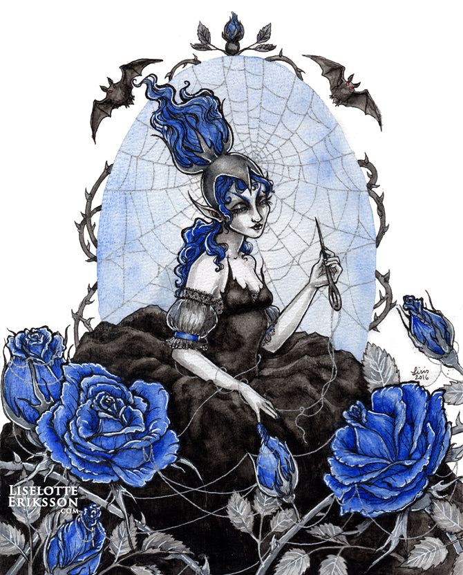 ’Silver Threads’ Original Painting