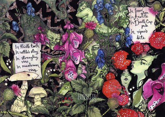 'Thistle Tooth and Nettle's Sting' Original Painting