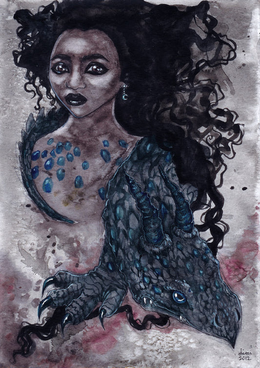 'Pet Dragon' Original Painting